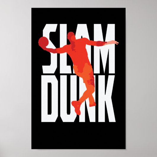Slam Dunk Basketball Poster (Voorkant)
