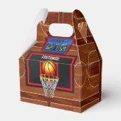 Slam Dunk Basketball Theme Bedankdoosjes (Voorkant Zijde)