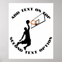Slam Dunk Basketbalspeler Sport