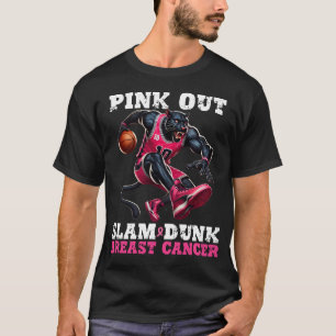 Slam Dunk Borstkanker Pink Out, Basketbal T-shirt