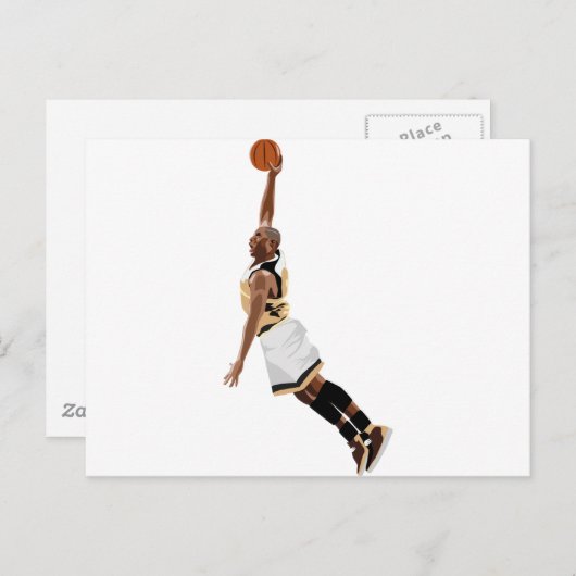 Slam Dunk Briefkaart (Voorkant / Achterkant)