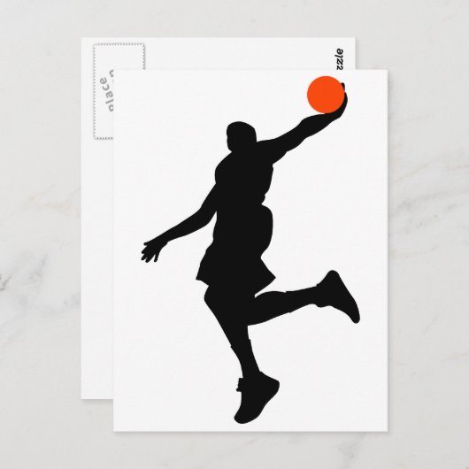 Slam Dunk Briefkaart (Voorkant / Achterkant)