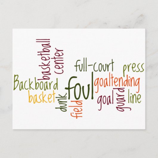 Slam Dunk Dreams: Basketbal - Game of Champions Briefkaart (Voorkant)