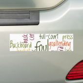 Slam Dunk Dreams: Basketbal - Game of Champions Bumpersticker (Op auto)