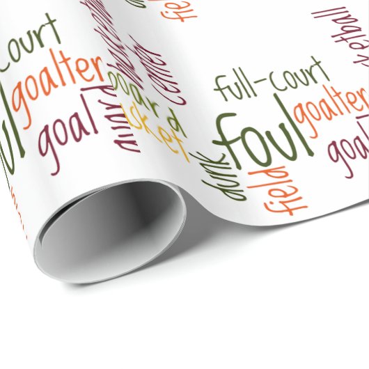 Slam Dunk Dreams: Basketbal - Game of Champions Cadeaupapier (Rol Hoek)