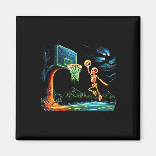 Slam Dunk Hoop Basketbal Halloween Mannen Boys Fan Magneet