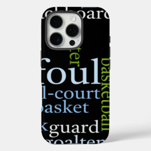Slam Dunk of Words: Basketbal spel van kampioenen iPhone 16 Pro Hoesje