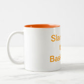 Slam dunk que Basketball Humour Mug (Gauche)