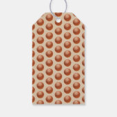 Slam Dunking De Grote | Basketbal Verjaardag Cadeaulabel (Achterkant)