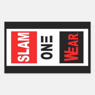 SLAM ONE DRAAG STICKER
