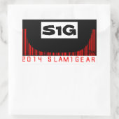 SLAM ONE GEAR S1G DEMI PIPE STICKERS (Sac)