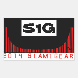 SLAM ONE GEAR S1G DEMI PIPE STICKERS