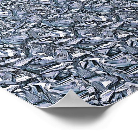 Slaming it - Verborgen 3D-afdruk Poster (Hoek)