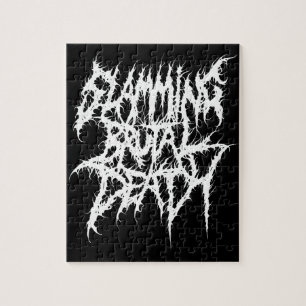 Slamming Brutale Dood Metaal Legpuzzel
