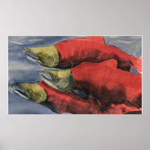 Slamon' zalm! poster
