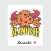 Slampede pickleball stickers (Vel)