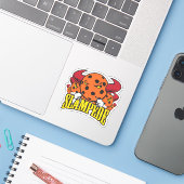 Slampede pickleball stickers (Laptop met iPhone)