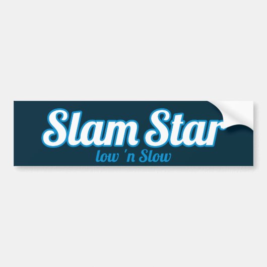SlamStar Logo Bumpersticker (Voorkant)