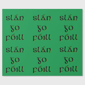 Slán Go Fóill Cadeaupapier