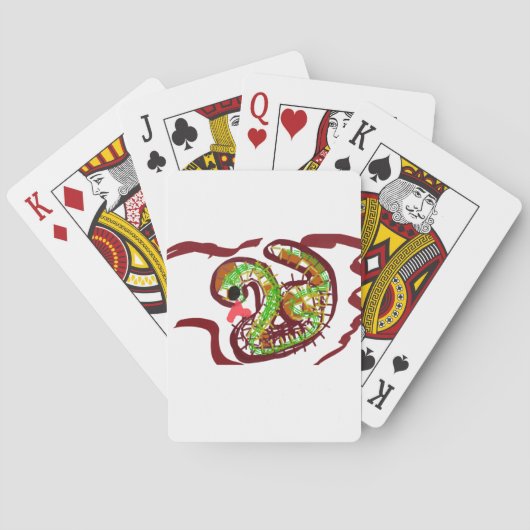 Slang cool pokerkaarten (Achterkant)
