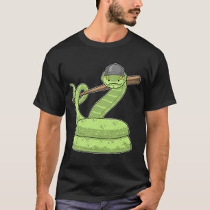 Slang Honkbal Honkbalknuppel T-shirt