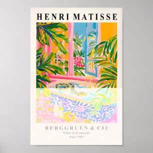 Slang in bad Poster, Matisse Print, Dopamine D Poster