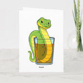 Slang met Sap Kaart (Achterkant)