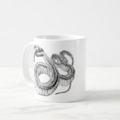  slang Skeleton 11oz Mok (Voorkant links)