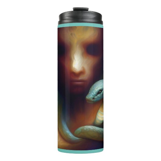 Slang van gedistilleerde dieren 1 thermosbeker (Voorkant)