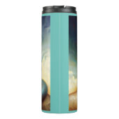 Slang van gedistilleerde dieren 1 thermosbeker (Achterkant)