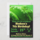 Slang verjaardagsuitnodiging kaart (Voorkant)