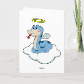 Slang Wolk Engel Kaart (Achterkant)