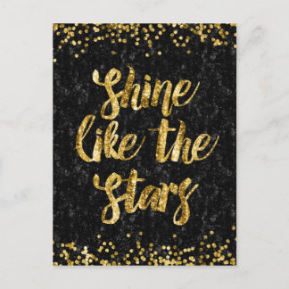 Slangen als de sterren Black en de goudglitter Gla Briefkaart