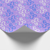 Slangen en sparkels cadeaupapier (Hoek)