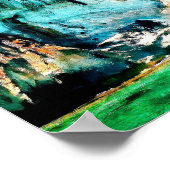 Slangen grotten van Sardinië Poster (Hoek)