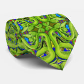 slangen op een Stropdas (Opgerold)