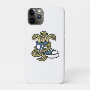 Slangen op schoenen iPhone 11 pro hoesje