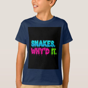Slangen. Waarom? T-shirt