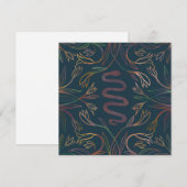 Slangen Wijnstokken Mystieke Magische Boho Leeg Ka (Voorkant / Achterkant)