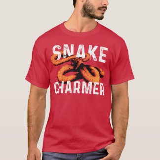 Slangenbezweerder Wildlife Bioloog Cadeau vintage T-shirt
