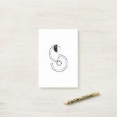 Slangenbord Post-it® Notes (Op bureau)