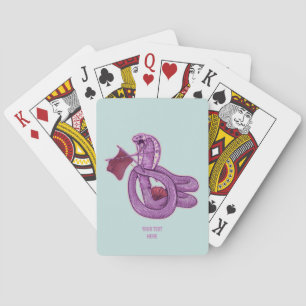 Slangenbreien Pokerkaarten