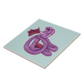 Slangenbreien Tegeltje (Zijkant)