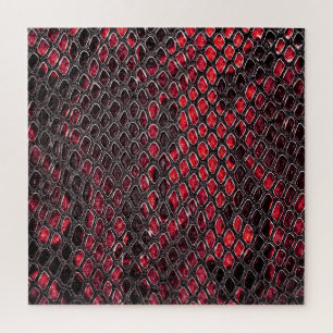 Slangenhuid: abstracte achtergrond. legpuzzel