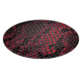 Slangenhuid: abstracte achtergrond. snijplank (Hoek)