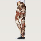 Slangenhuid Camo Leggings (Links)