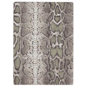 Slangenhuid Dierprint Klembord (Achterkant)