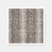 Slangenhuid Dierprint Servet (Voorkant)