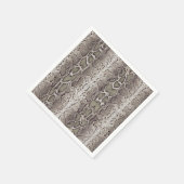 Slangenhuid Dierprint Servet (Hoek)