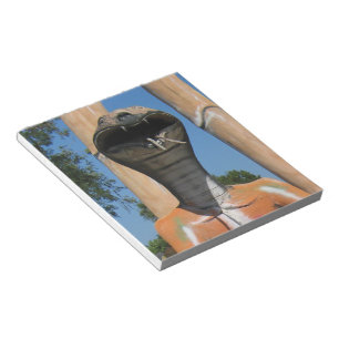 Slangenkop AKA Cobra Hoofd ... Boeddhistische Hel Notitieblok